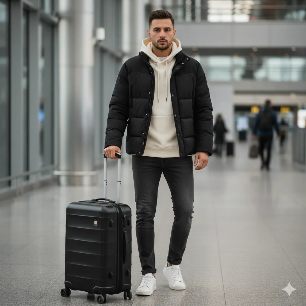Men’s Winter Travel Outfit