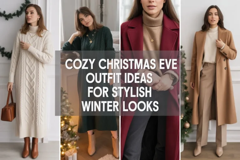 Cozy Christmas Eve Outfit Ideas for Stylish Winter Looks 4