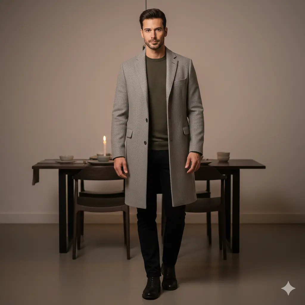 Minimalist Winter Dinner Look