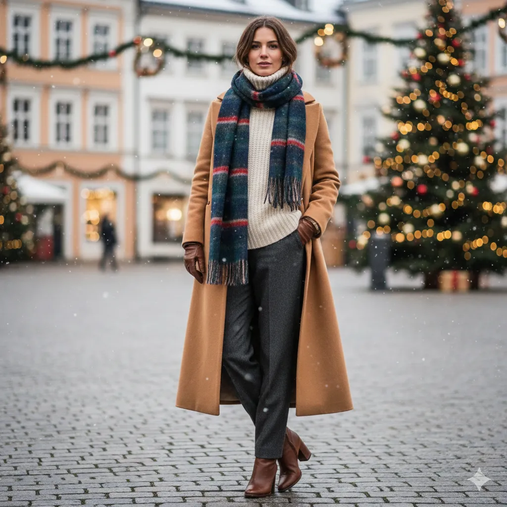Layered Winter Christmas Outfit