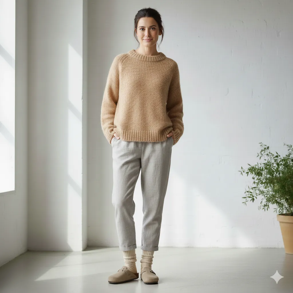 Cozy Socks and Clogs Styling