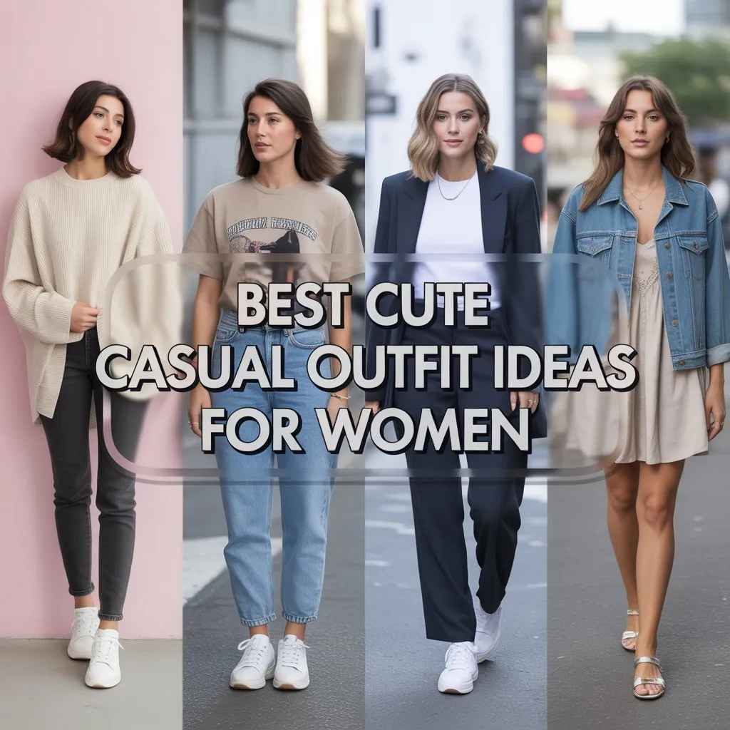 Best Cute Casual Outfit Ideas for Women 1 Cute Casual Outfit Ideas