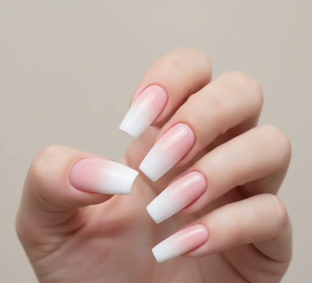 Ombre Long Nails