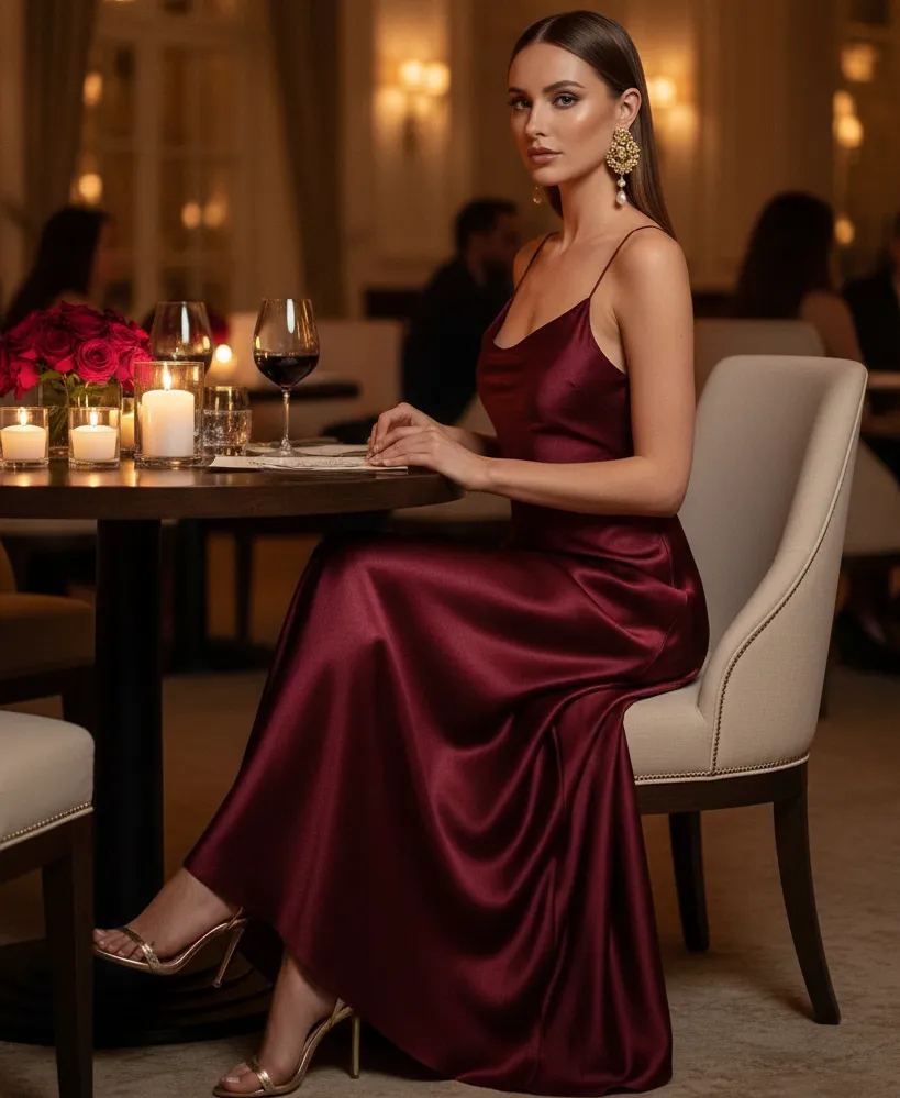Elegant Dinner Date Outfit