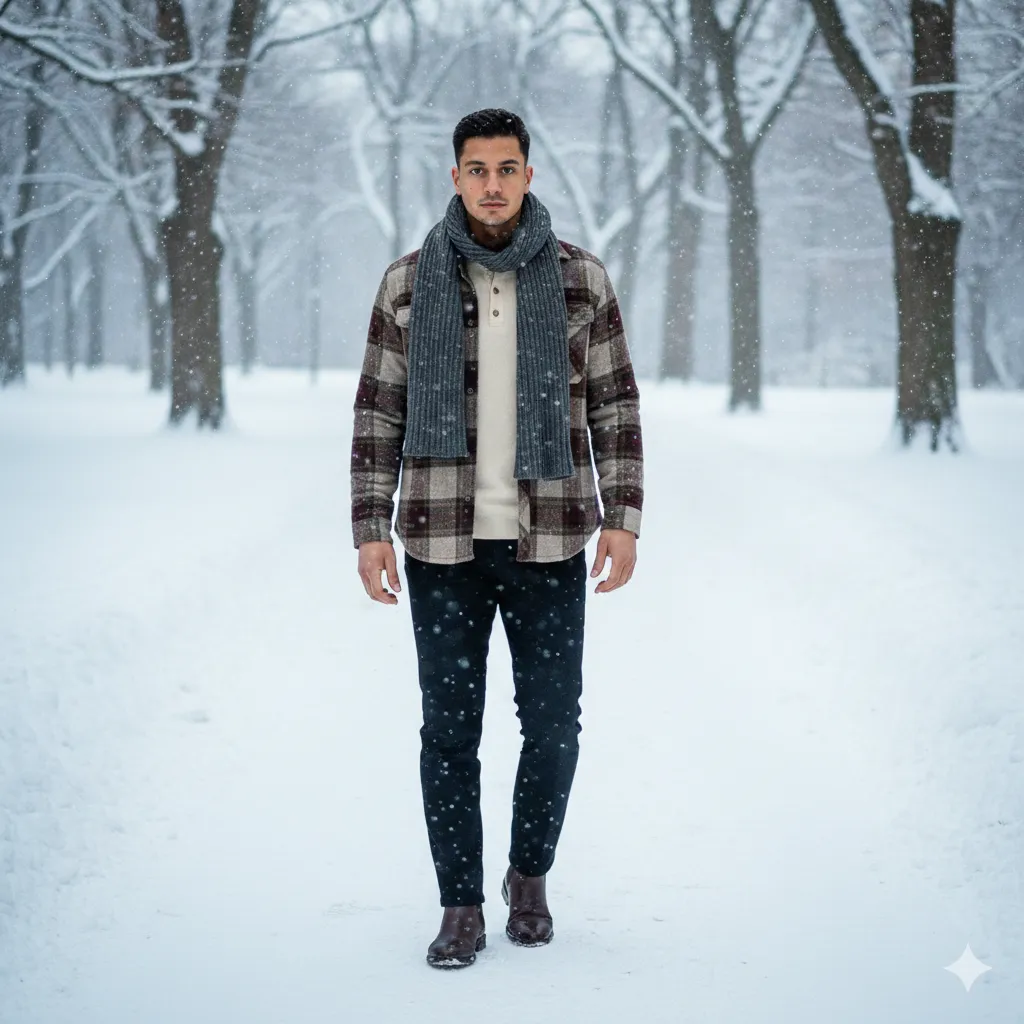 Men’s Winter Layering Outfits