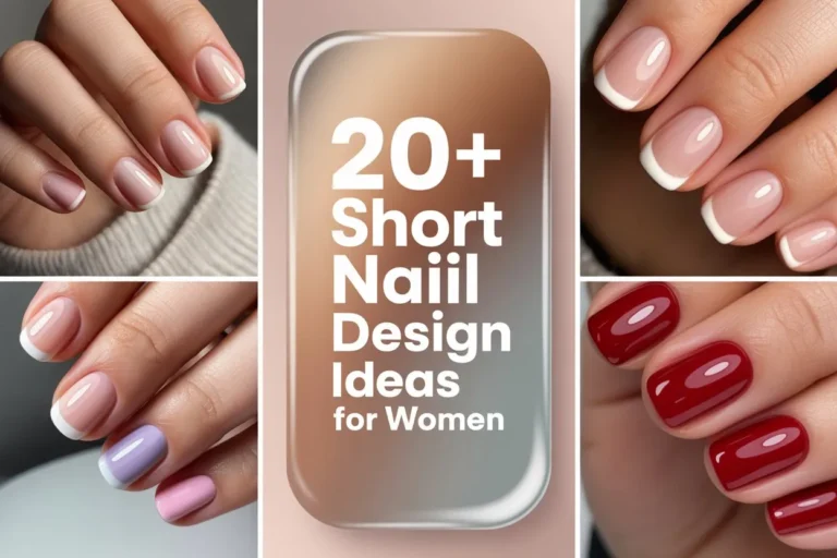20+ Short Nail Design Ideas for Women 9 Short Nail Design