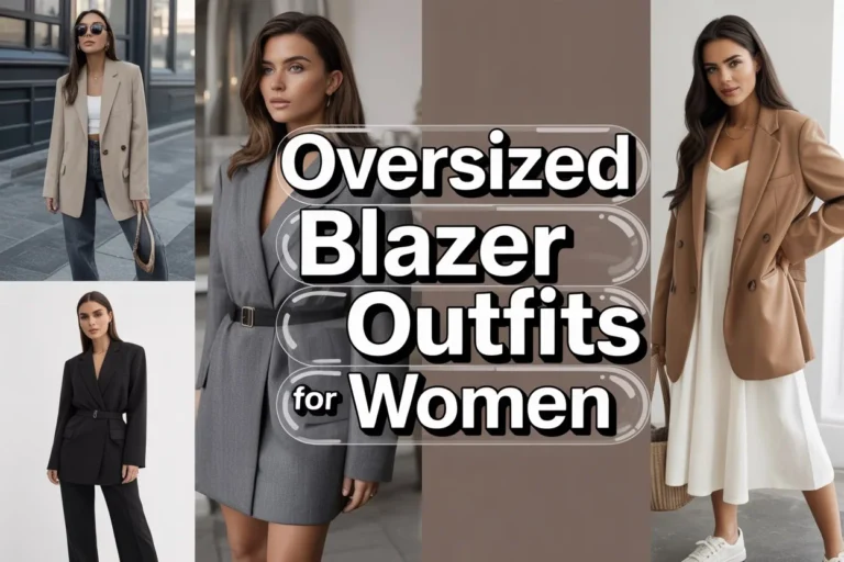 Oversized Blazer outfits