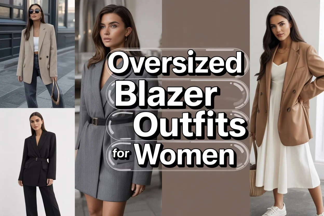 Oversized Blazer outfits