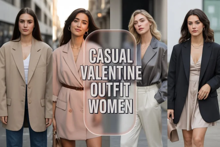 Casual Valentine Outfit Women