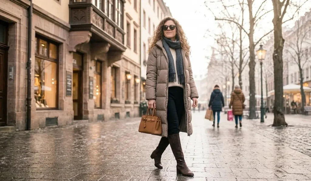 Puffer Jacket Outfit Ideas for Women