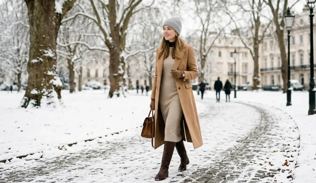 Beanie Winter Outfit