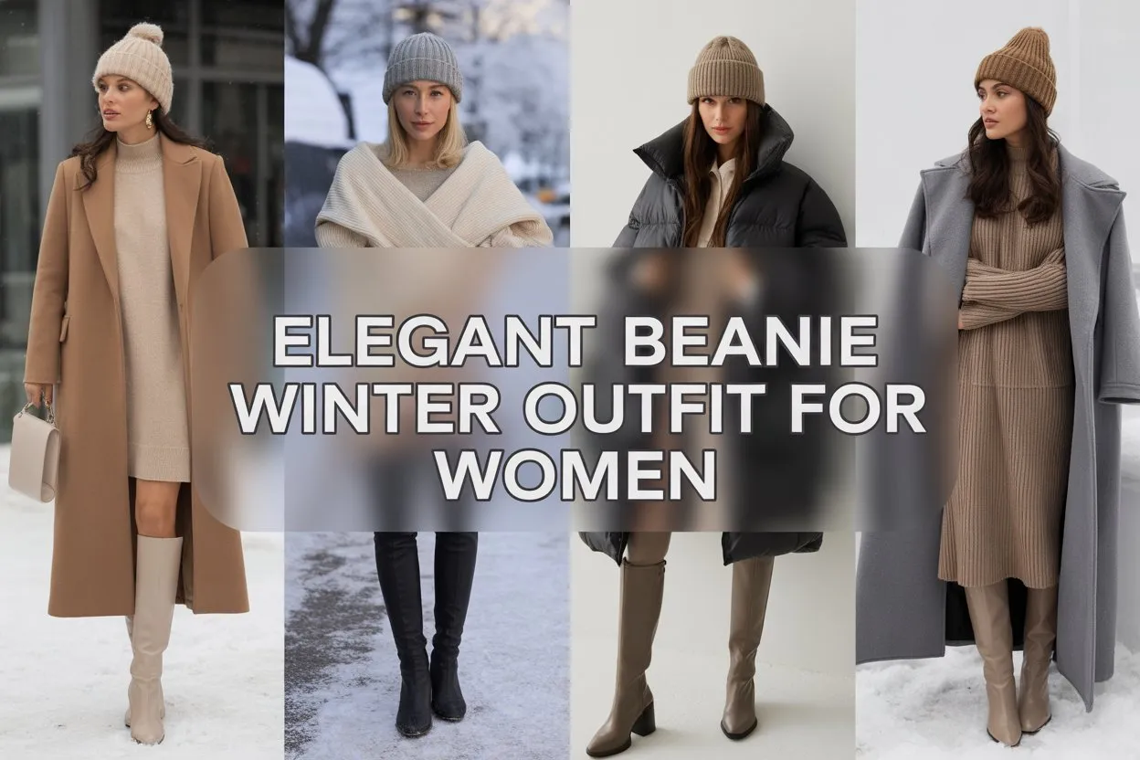 Beanie Winter Outfit